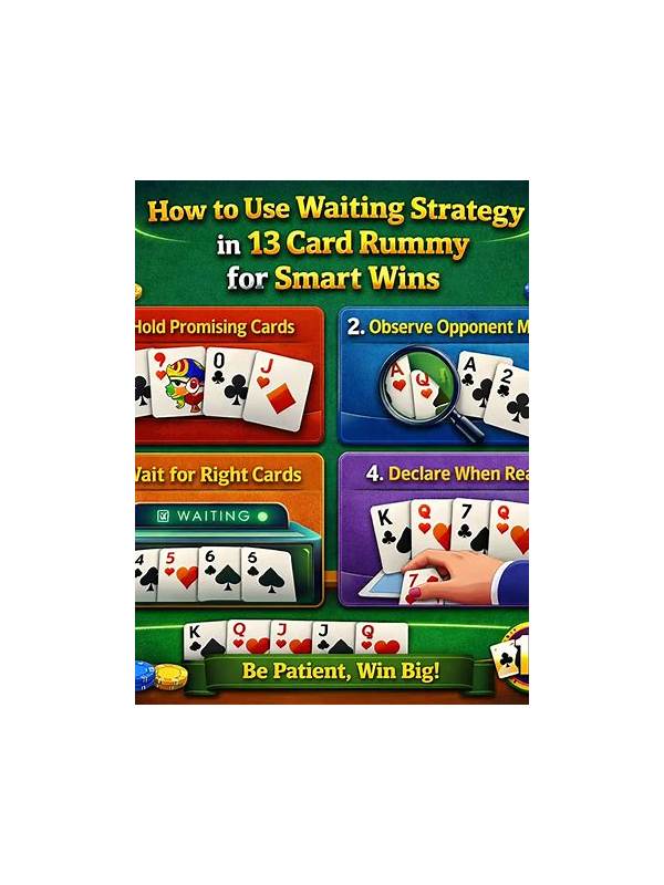 Indian Rummy Tips: Use a Waiting-Card Budget