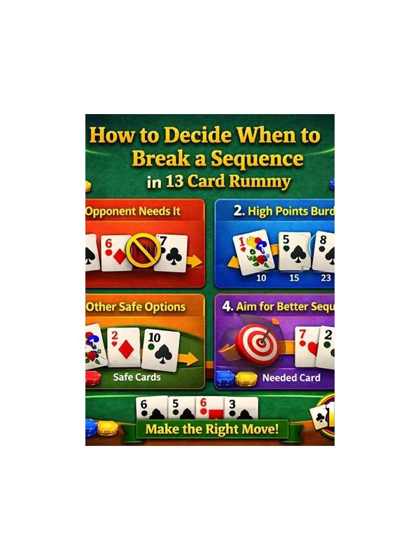 Rummy FAQ: Should You Break a Set to Complete a Sequence?
