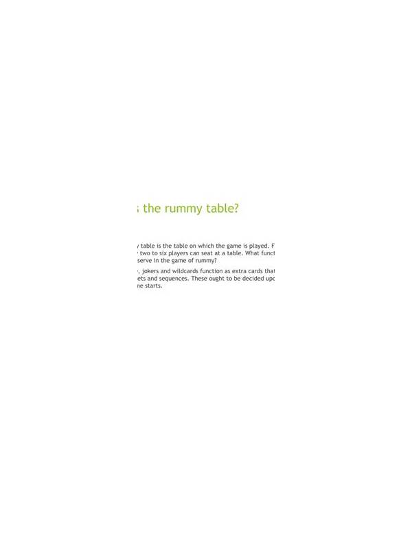 Rummy Table Comparison: Quiet Tables Versus Fast Tables